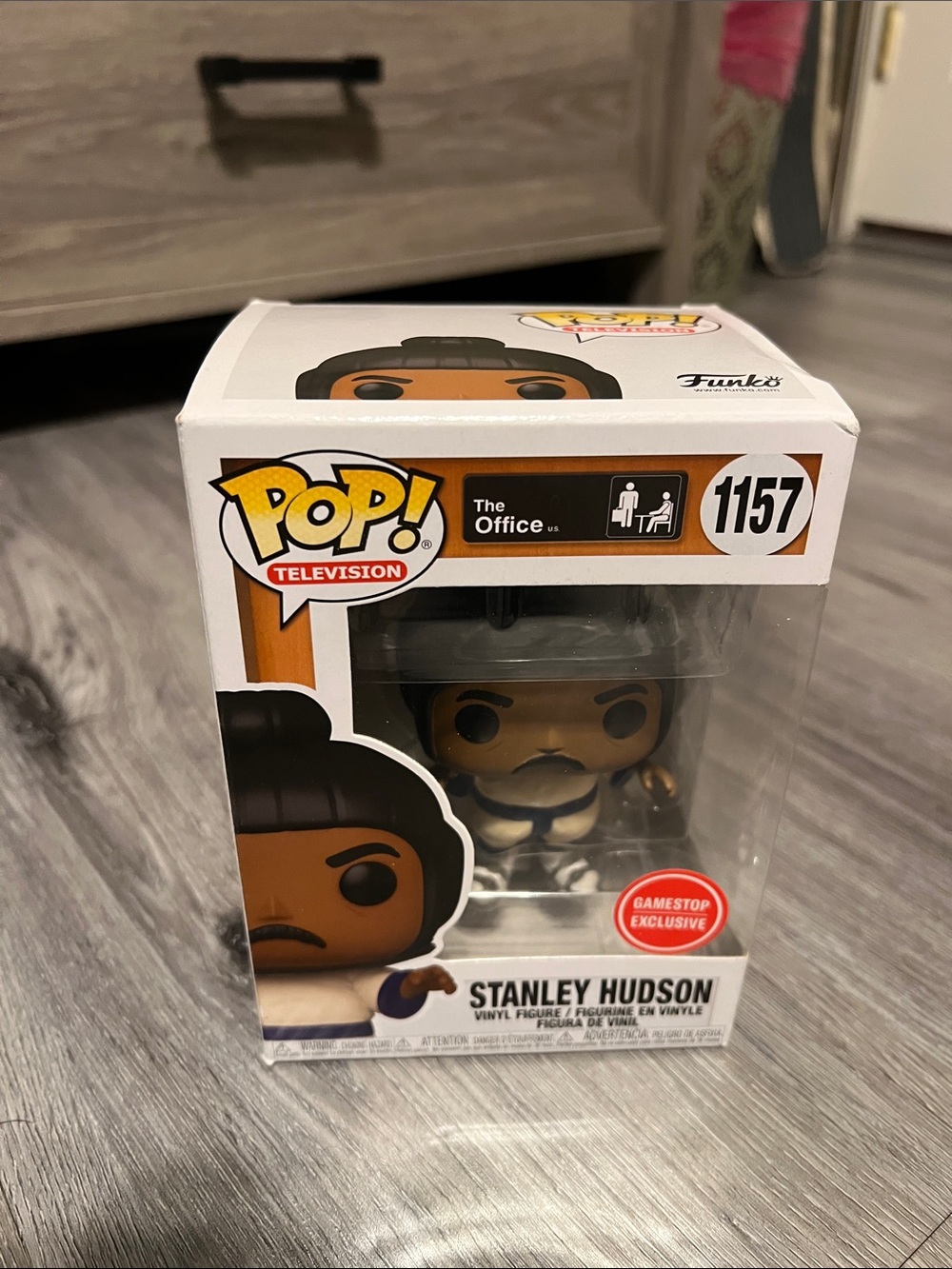 Funko Pop! Television Stanley Hudson Vinyl Figure - Brown/Black/White